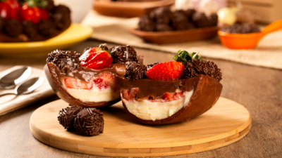 Ovo de Páscoa vegano caseiro: sabor, saúde e sustentabilidade em uma receita acessível