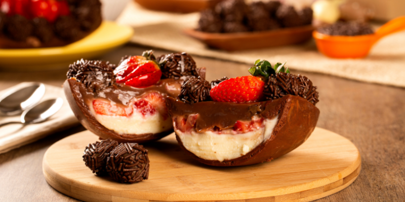 Ovo de Páscoa vegano caseiro: sabor, saúde e sustentabilidade em uma receita acessível