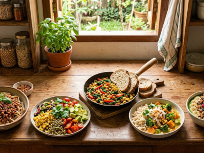 Receitas veganas com mais proteína ganham espaço: 5 ideias práticas que mostram a nova fase da cozinha plant-based
