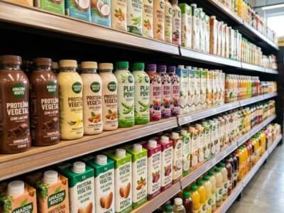 Mercado vegano ganha força com nova onda de bebidas proteicas vegetais no Brasil